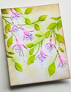 Memory Box 3D Prägeschablone - EF1047 Fabulous Fuchsia + 3 Stanzschablonen