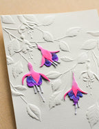 Memory Box 3D Prägeschablone - EF1047 Fabulous Fuchsia + 3 Stanzschablonen