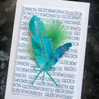 Karten-Kunst Stanzschablone kk-D147 - Feathers Federn