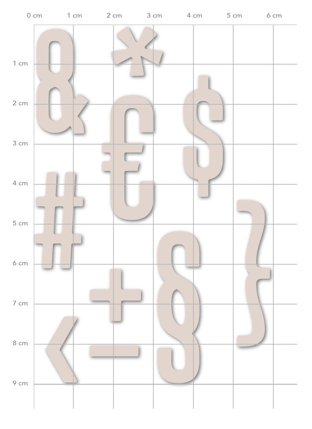 Karten-Kunst Stanzschablone kk-D217 - Joy Alphabet Add-On