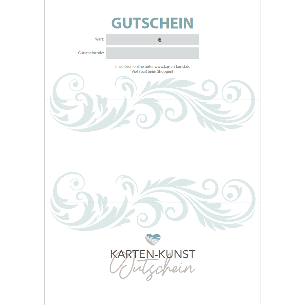 Gutscheinvorlage als PDF