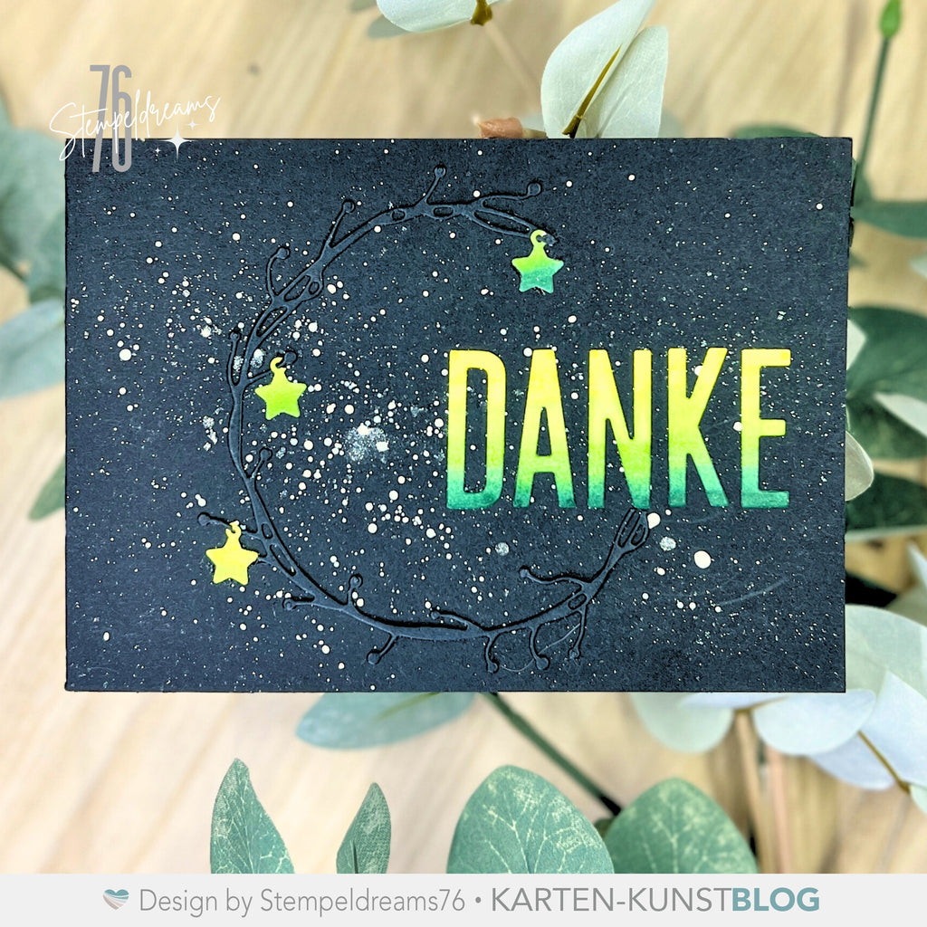 Karten-Kunst Stanzschablone kk-D199 - Micro Charms Star