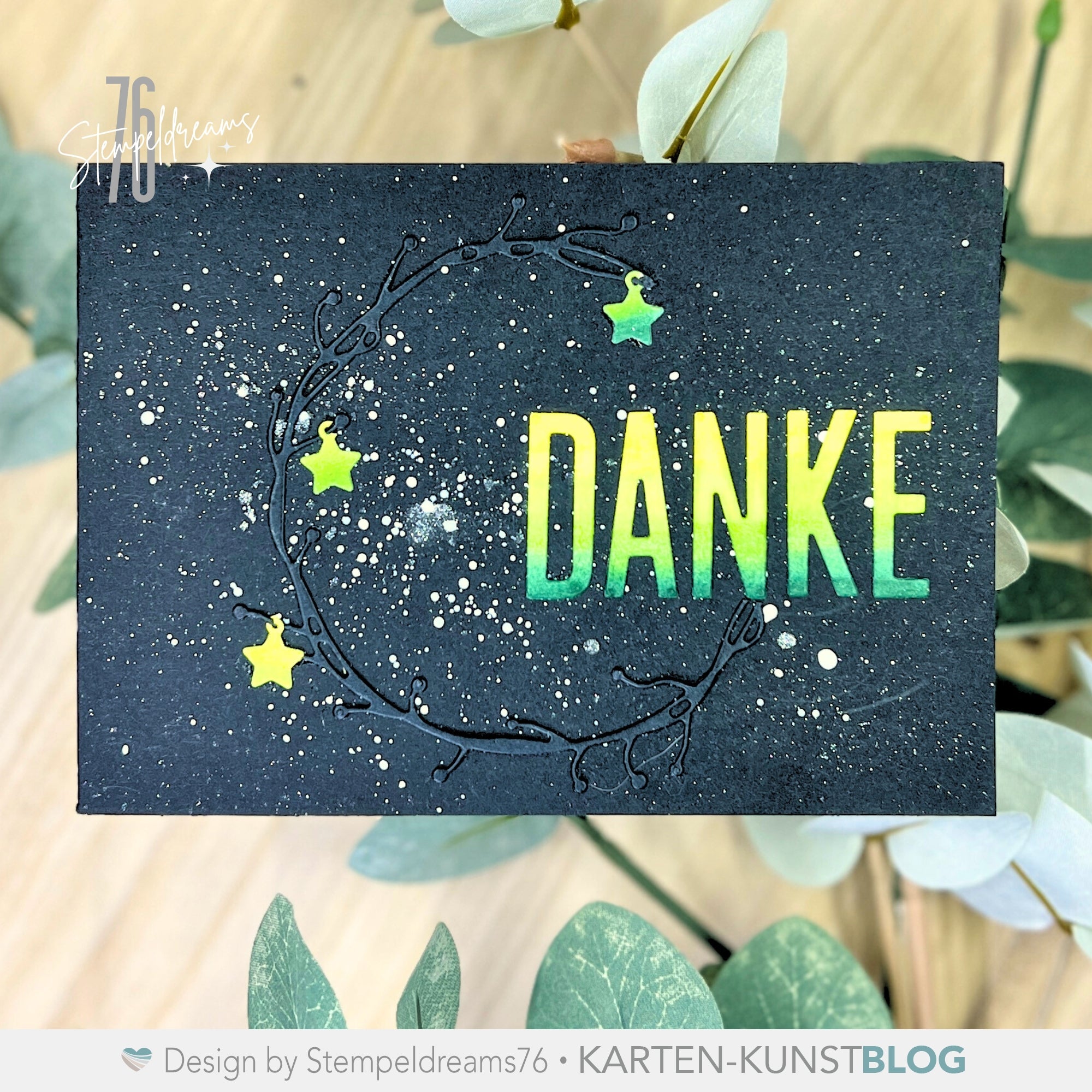 Karten-Kunst Stanzschablone kk-D199 - Micro Charms Star