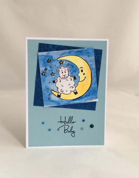 Karten-Kunst Clear Stamps KK-0073 - Viecher im Mond