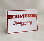 Karten-Kunst Stanzschablone kk-D050 - Brückentext Alles Liebe