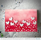 Karten-Kunst Clear Stamps Groß KK-0260 - Von Herzen