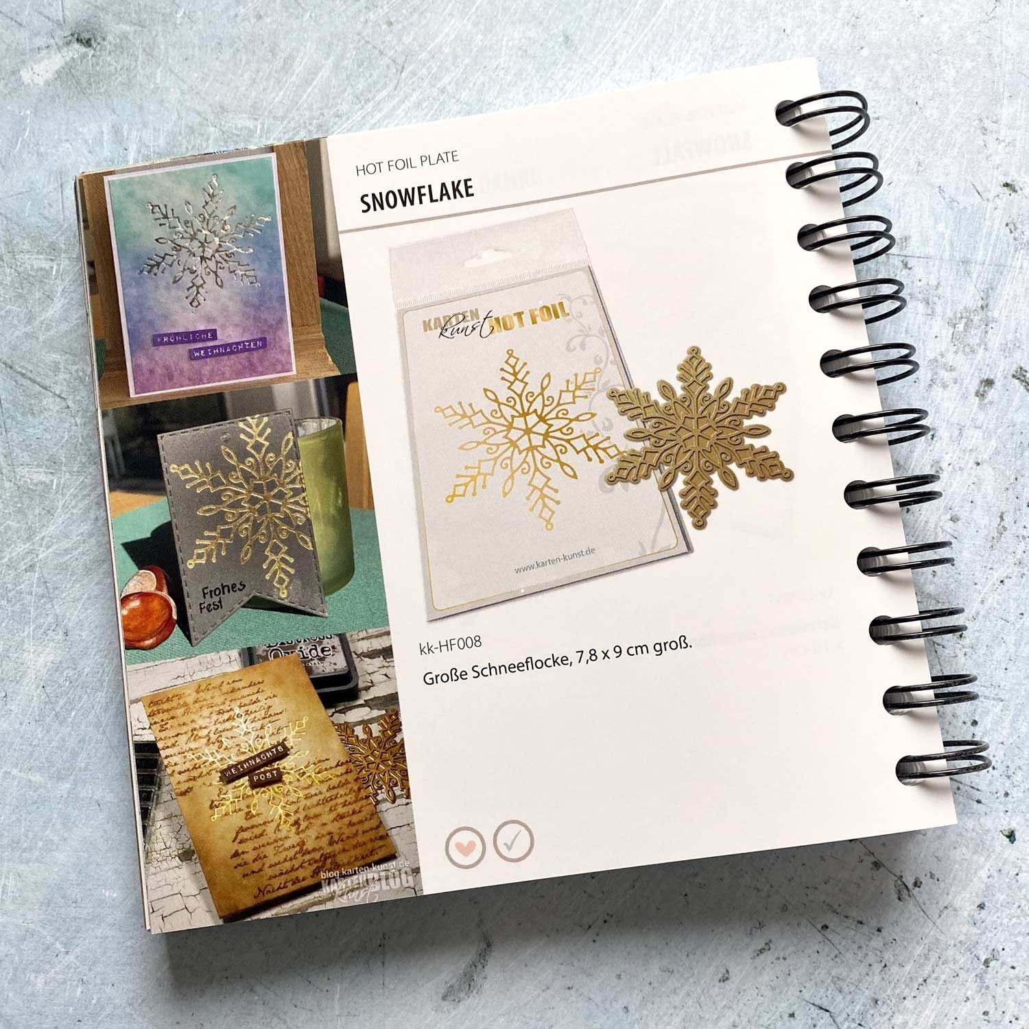 Karten-Kunst Stanzen- und Hotfoil-Katalog 09/2024