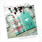 Silikonstempel Weihnachten Clear Stamps Motivstempel Deutsche Texte für Scrapbooking Karten-Kunst - Capri Weihnachtspost KK-0045
