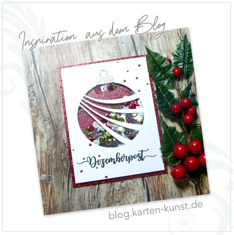 Silikonstempel Sprüche Weihnachten Kalligraphie Text Deutsch Kerzen Clear Stamps Scrapbooking Karten-Kunst Kalligraphie im Dezember KK-0115