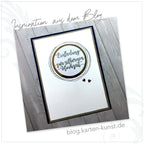 Stempelset Silberhochzeit & Goldhochzeit – KK-0119 Clear Stamps Karten-Kunst