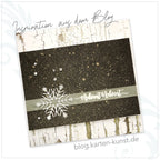 Silikonstempel Sprüche Weihnachten Kalligraphie Text Deutsch Kerzen Clear Stamps Scrapbooking Karten-Kunst Kalligraphie im Dezember KK-0115