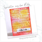 Stempelset Silberhochzeit & Goldhochzeit – KK-0119 Clear Stamps Karten-Kunst