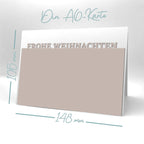 Karten-Kunst Stanzschablone kk-D203 - Randtexte Frohe Weihnachten