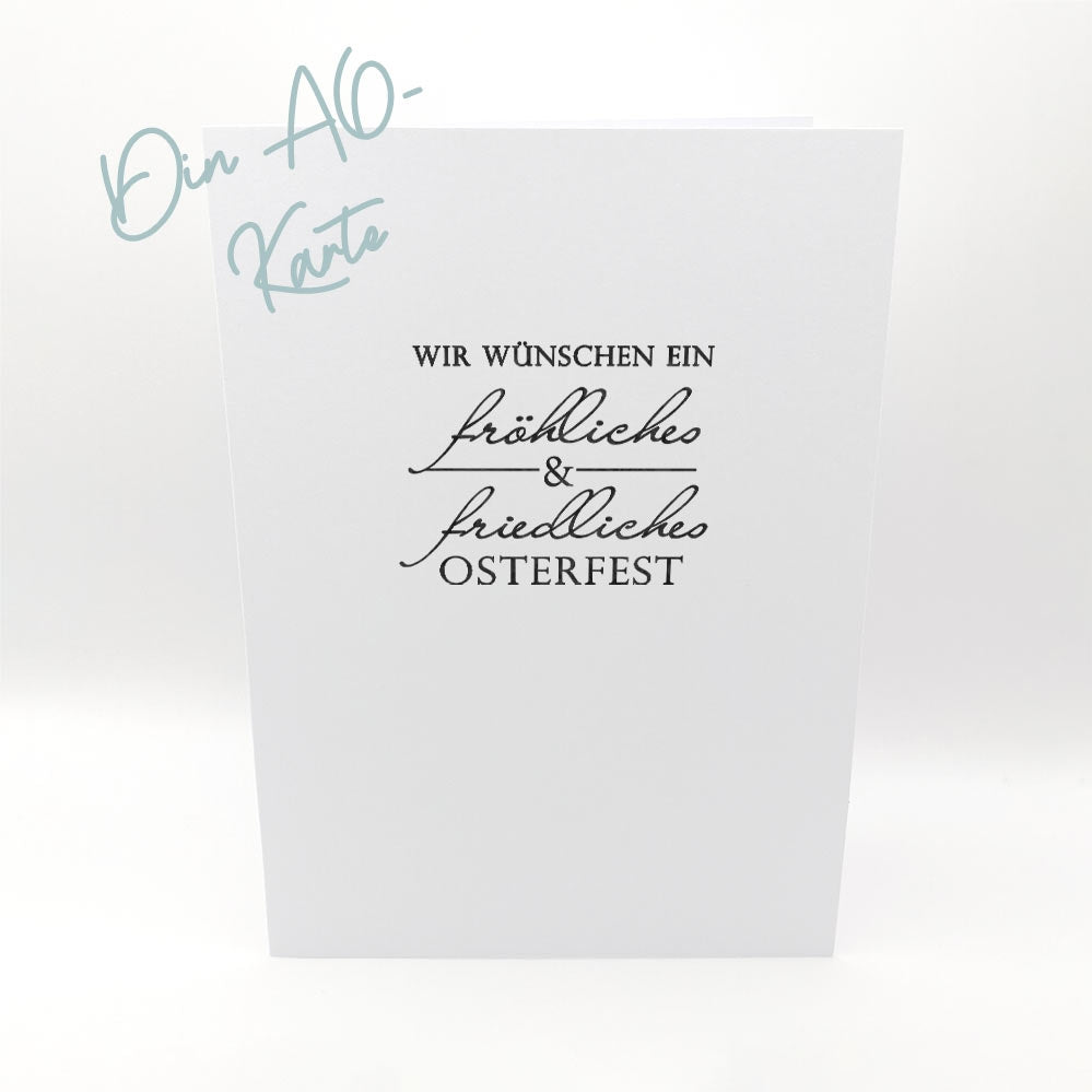 Karten-Kunst Clear Stamps KK-0211 - Spruch-Kombinationen Ostern