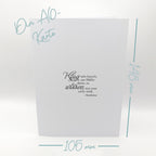 Clear Stamps mit inspirierenden Sprüchen, Silikonstempel Text-Stempel Deutsch Scrapbooking Karten-Kunst Weise Worte Konfuzius KK-0041