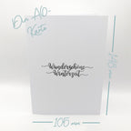 Silikonstempel Sprüche Weihnachten Kalligraphie Text Deutsch Kerzen Clear Stamps Scrapbooking Karten-Kunst Kalligraphie im Dezember KK-0115