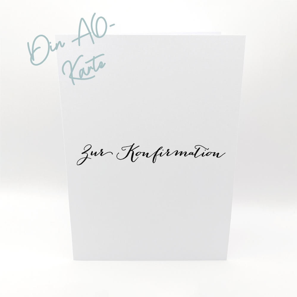 Karten-Kunst Clear Stamps KK-0074 - Große Worte Christlich: Taufe, Konfirmation, Kommunion & Firmung