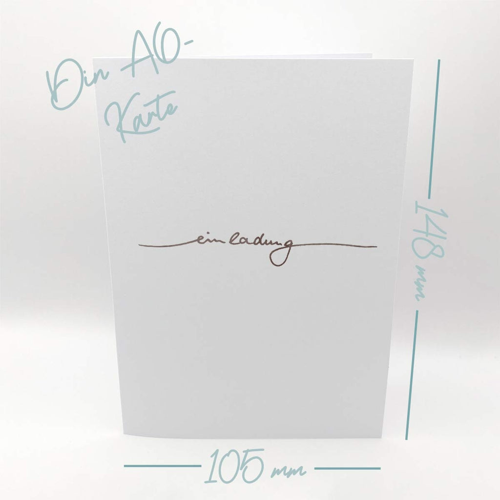 Silikonstempel Einladung Clear Stamps für Feiern Stempel Hochzeit Schriftzug Handschrift Schreibschrift deutsch