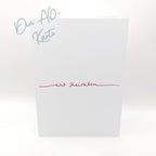 Karten-Kunst Clear Stamp KK-0005 - Schriftzug Wir heiraten