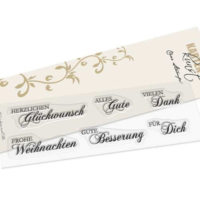Karten-Kunst Clear Stamps KK-0011 - Garachopin
