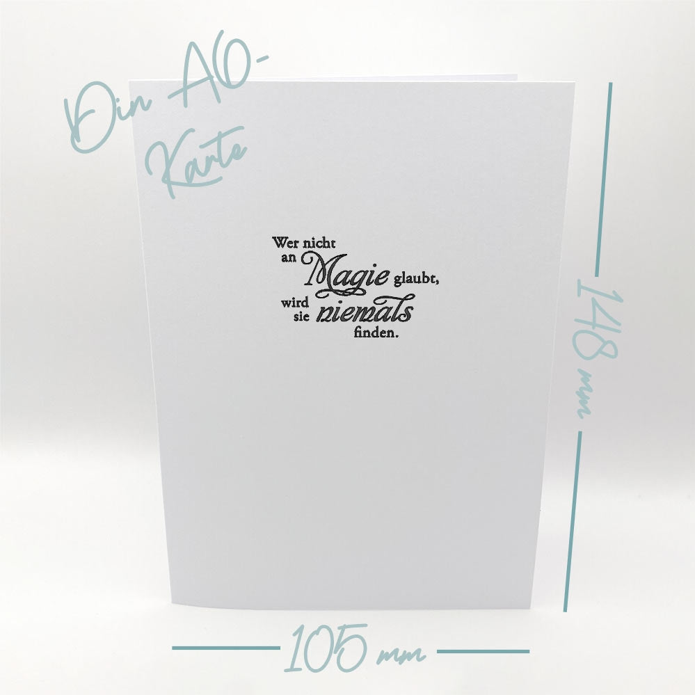 Karten-Kunst Clear Stamps KK-0025 - Weise Worte „Magie“