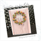 Karten-Kunst Clear Stamps KK-0036 - Capri „Jahreszeiten“ Textstempel  Stempel Frühling Sommer Herbst Winter
