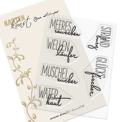 Karten-Kunst Clear Stamps KK-0040 - Capri An der See