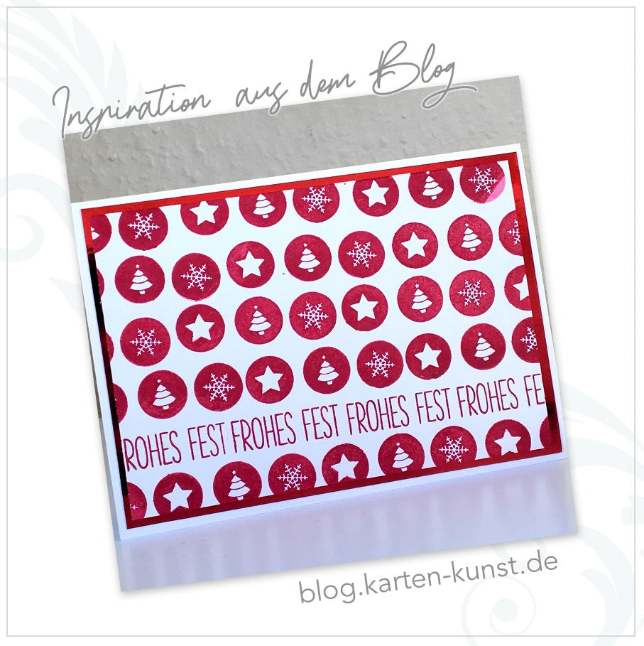Karten-Kunst Clear Stamps KK-0088 - Symbolisch zu Weihnachten