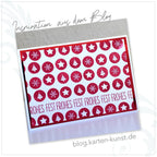 Karten-Kunst Clear Stamps KK-0088 - Symbolisch zu Weihnachten