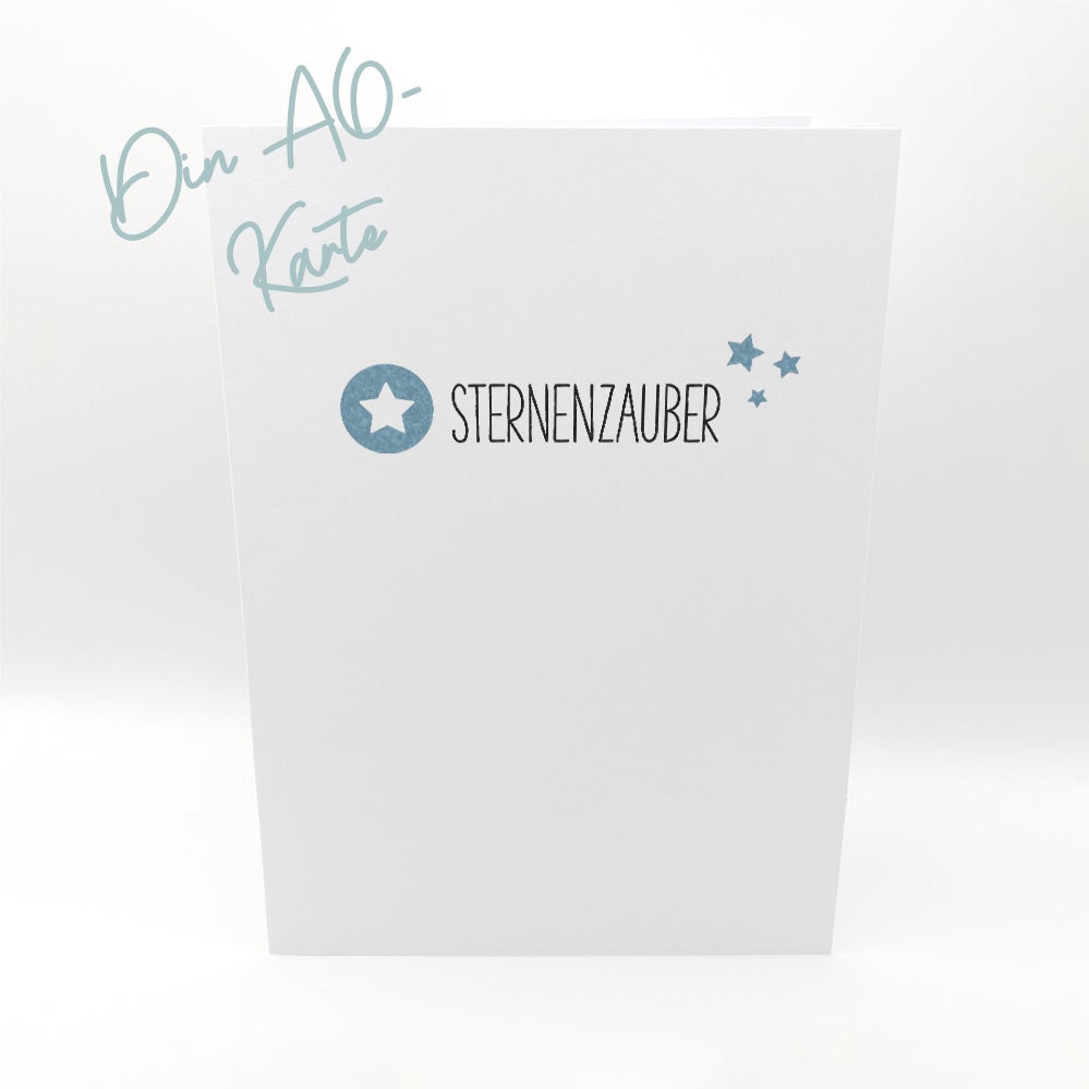 Karten-Kunst Clear Stamp „Willkommen“ – Transparent, Selbsthaftend, 9 Cm Breit, Für Acrylblock