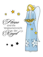 Karten-Kunst Clear Stamp Set - Sternen-Engel