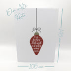 Karten-Kunst Clear Stamp Set - Christbaum-Ornamente