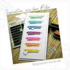 Karten-Kunst Clear Stamps KK-0130 - Labelwriter zum Geburtstag