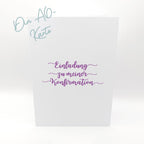 Karten-Kunst Clear Stamp Set - Kalligraphie zur Konfirmation und Kommunion