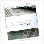 Karten-Kunst Clear Stamps KK-0151 - Scribble Leaves / Moderne Blätter  - Inspiration