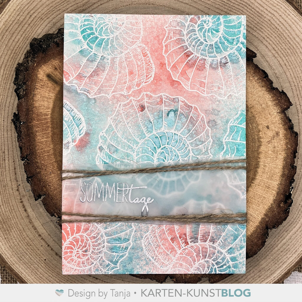 Karten-Kunst Clear Stamps KK-0157 - Ammonit