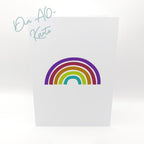 Karten-Kunst Clear Stamps KK-0186 - Rainbows / Regenbogen & Wolken