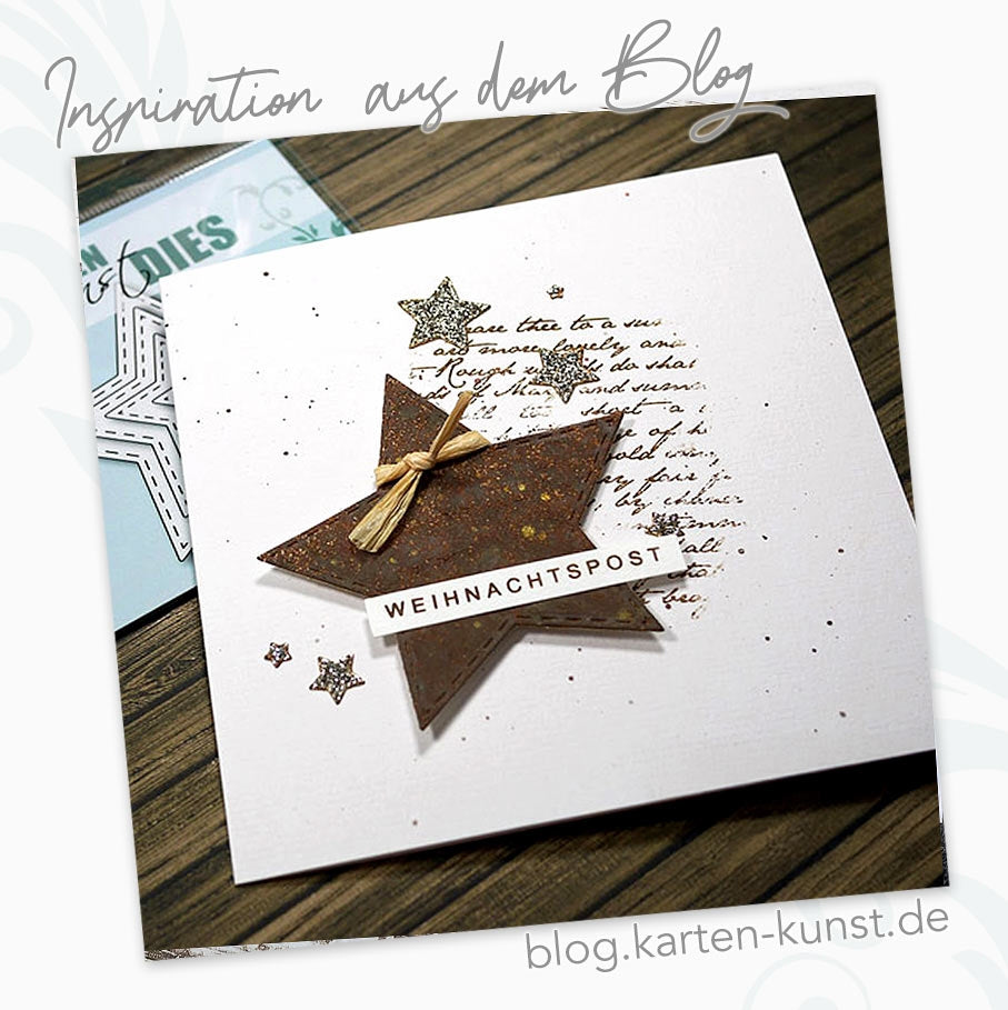 Karten-Kunst Clear Stamps KK-0201 - Weihnachten modern