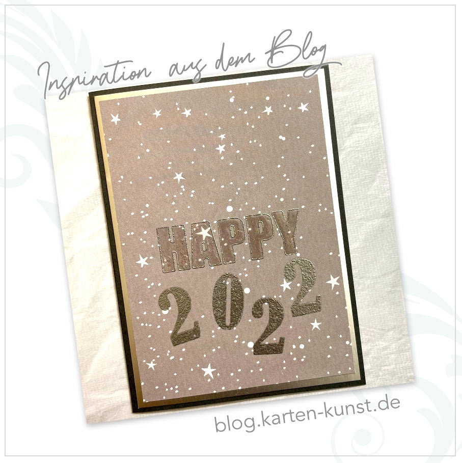 Karten-Kunst Clear Stamps Zahlen für Geburtstag und Neujahr KK-0204 - Happy Numbers