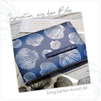 Clear Stamps – Muscheln KK-0217 – Karten-Kunst Stempelset maritim mit Spruch & Muschelmotive