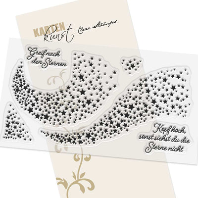 Karten-Kunst Clear Stamps GROSS KK-0227 - Sternenschweif