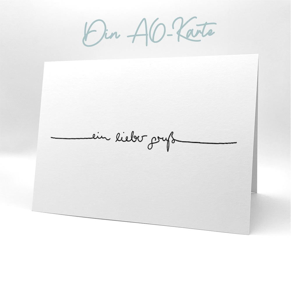 Karten-Kunst Clear Stamps KK-0239 – Schriftzug-Set Herzensmensch – Stempeltexte Deutsch in eleganter Handschrift