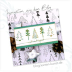 Clear Stamps Weihnachten – Schriftzug-Set Feiertage KK-0249 – schöne feiertage, frohes fest, weihnachtspost – Karten-Kunst