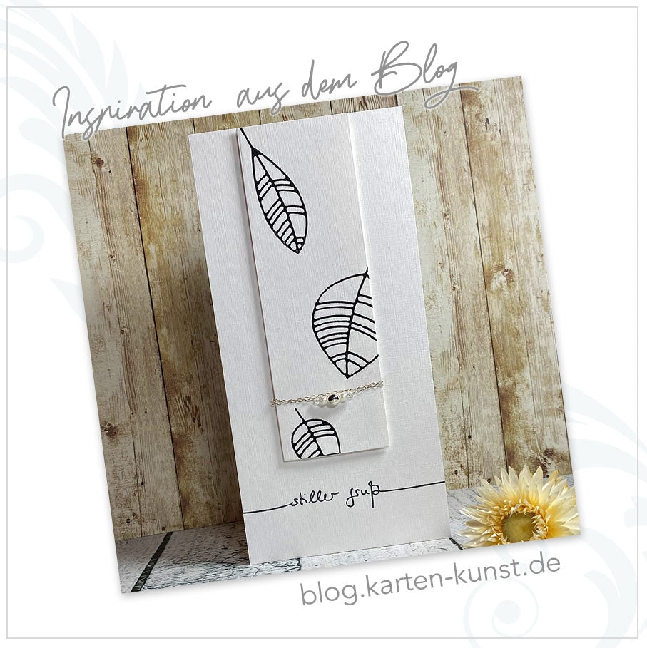 Karten-Kunst Clear Stamps KK-0252 - Schriftzug-Set In stiller Trauer