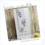Karten-Kunst Clear Stamps KK-0252 - Schriftzug-Set In stiller Trauer
