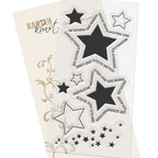 Karten-Kunst Clear Stamps Groß KK-0254 - Weihnachtliche Sterne