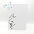 Karten-Kunst Clear Stamps Groß KK-0257 - Delicate Plants / Zarte Blumen