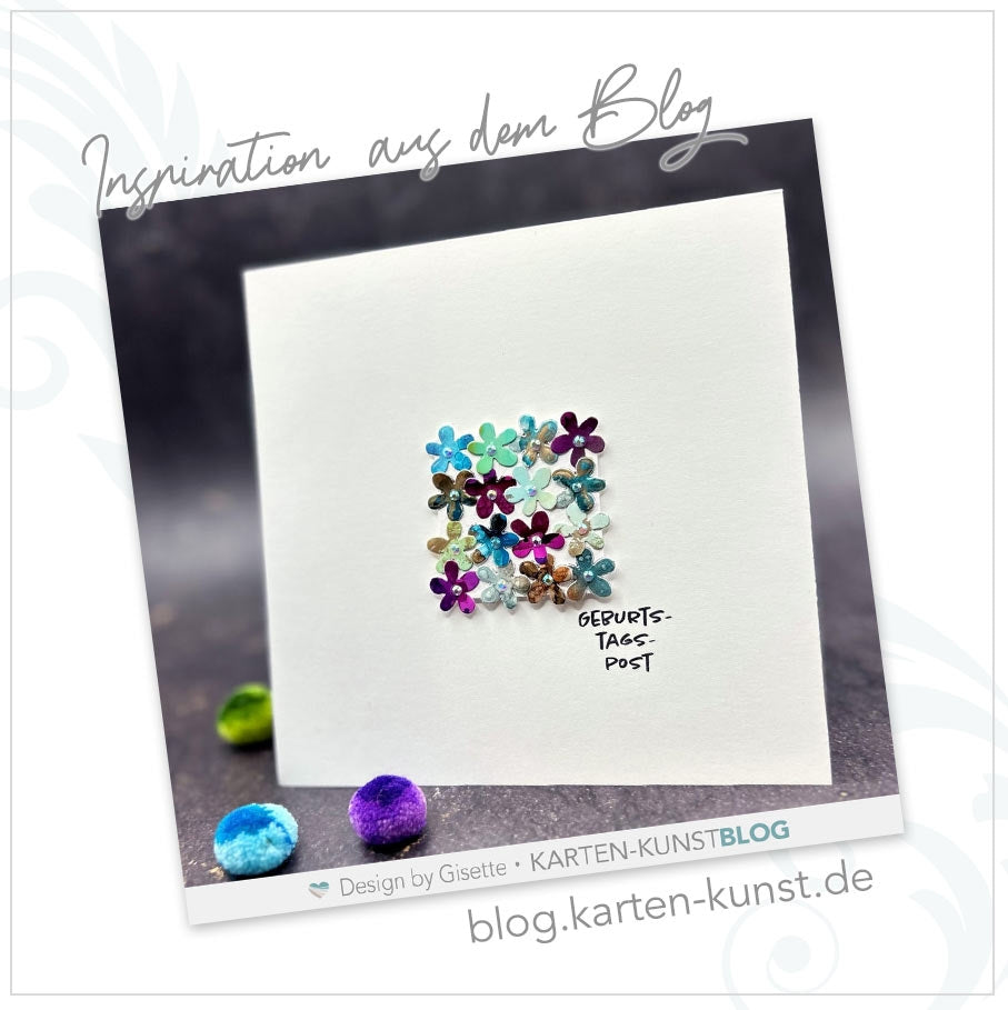 Karten-Kunst Clear Stamps KK-0259 - Viele kleine Geburtstags-Grüße