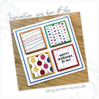 Karten-Kunst Clear Stamps KK-0259 - Viele kleine Geburtstags-Grüße