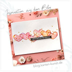 Karten-Kunst Clear Stamps Groß KK-0260 - Von Herzen